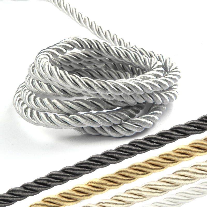 Cord Trim Twisted - 5YD/Lot 8mm torsadé garniture cordon corde