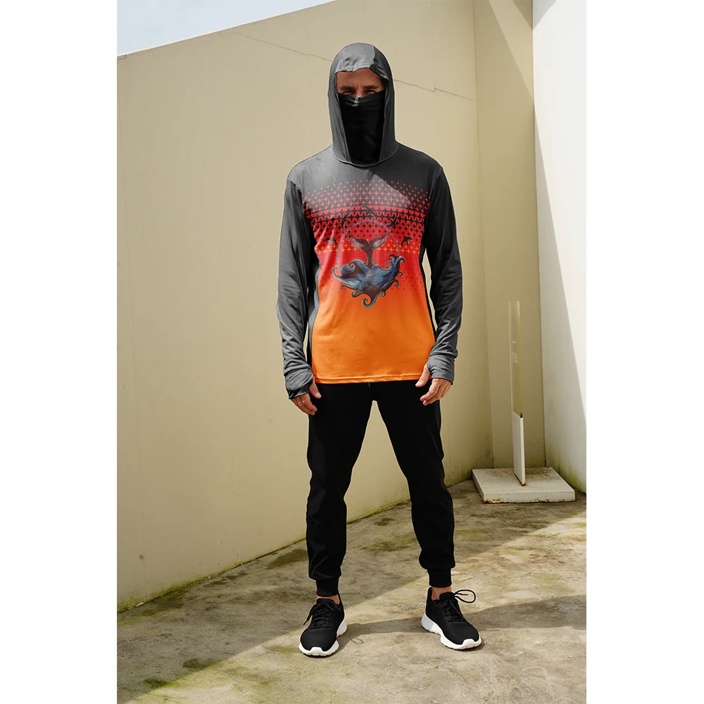 Embellish Knit - T-shirts de pêche pour hommes, protection