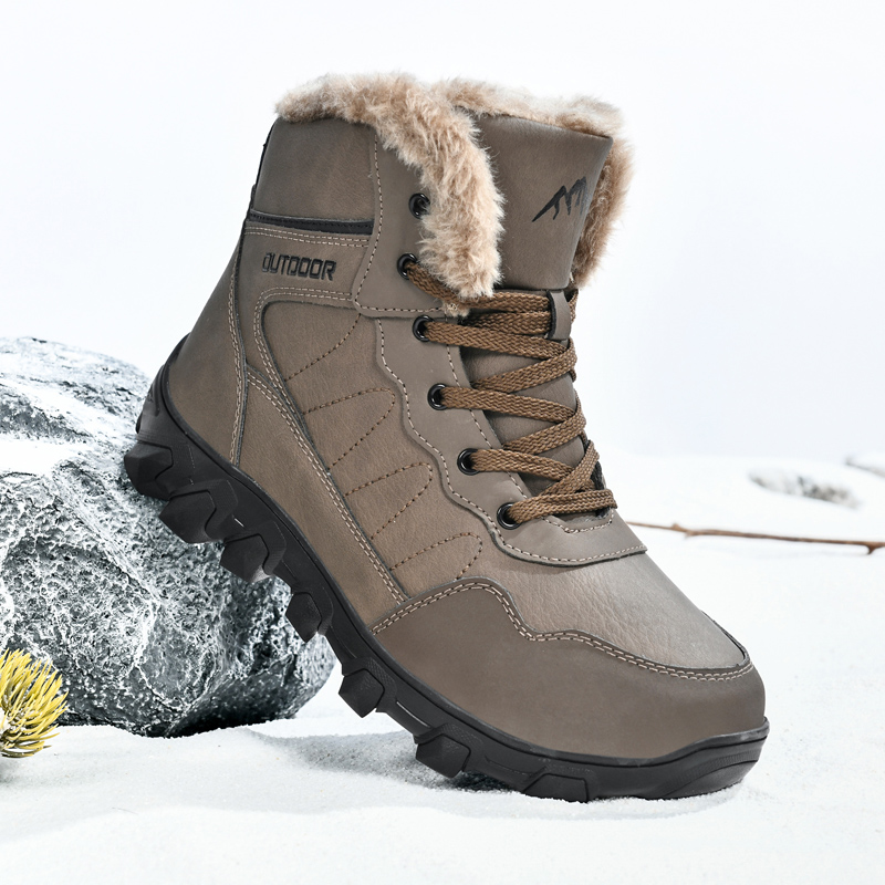 Guipure Lace Panel - Bottes d'hiver pour hommes, baskets chaudes,