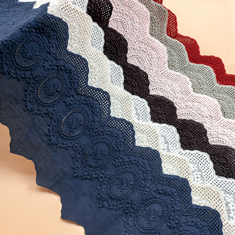 Lace Ribbon Trim - Rubans de filet de dentelle brodés