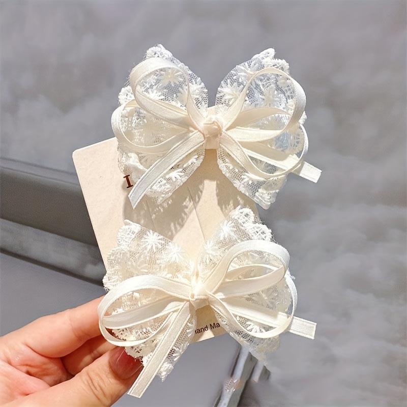 Épingles à cheveux élégantes e - Lace Ribbon Trim avis et prix