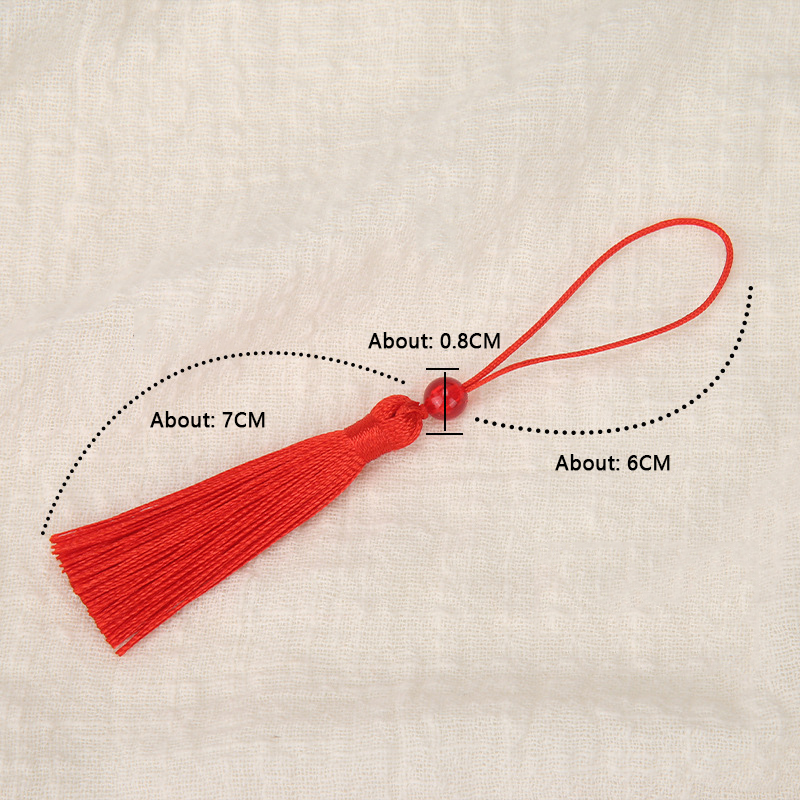 10 pièces Polyester soie gland - Beaded Trim Fringe avis et prix