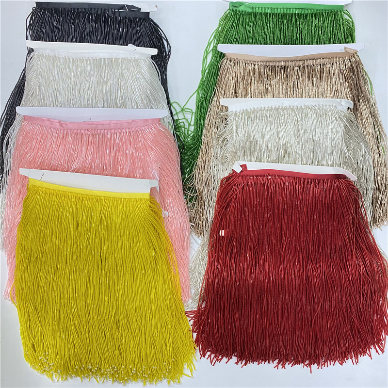 Glands de garniture en dentell - Beaded Trim Fringe avis et prix