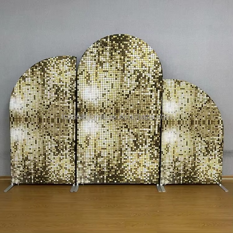 Couverture arrière en arc en t - Sequin Fabric Panel avis et prix