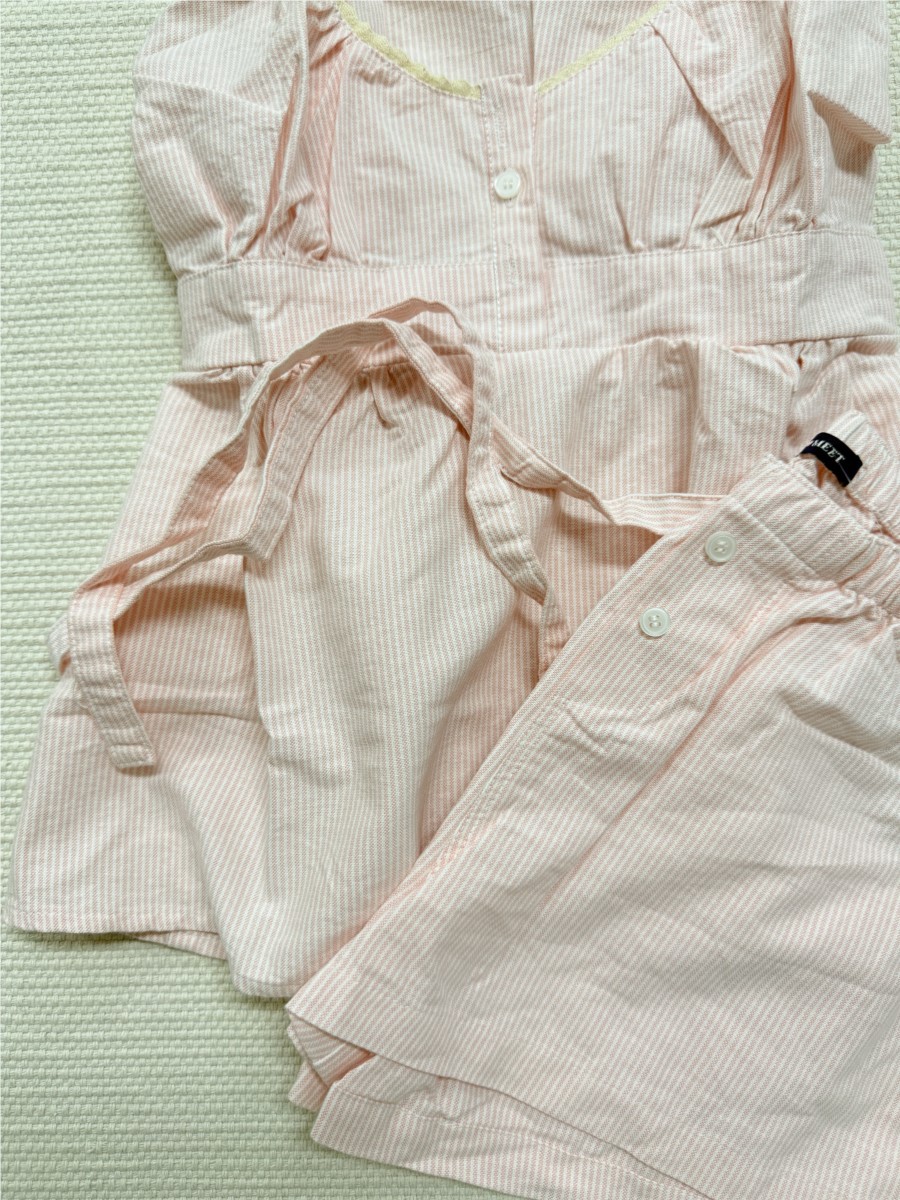 Ensemble short et débardeur ro - Elastic Lace Trim avis et prix