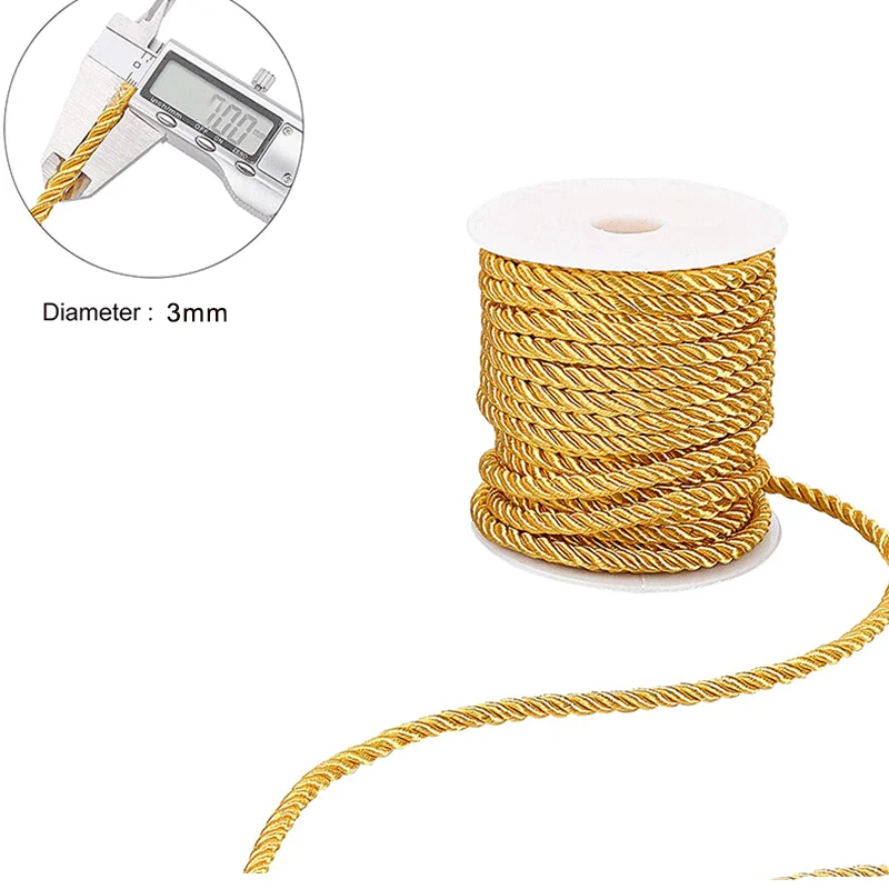 Corde torsadée de 3mm 10m, gar - Cord Trim Twisted avis et prix