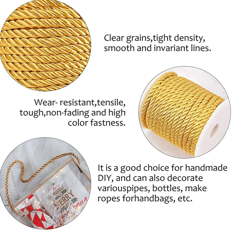 Corde torsadée de 3mm 10m, gar - Cord Trim Twisted avis et prix