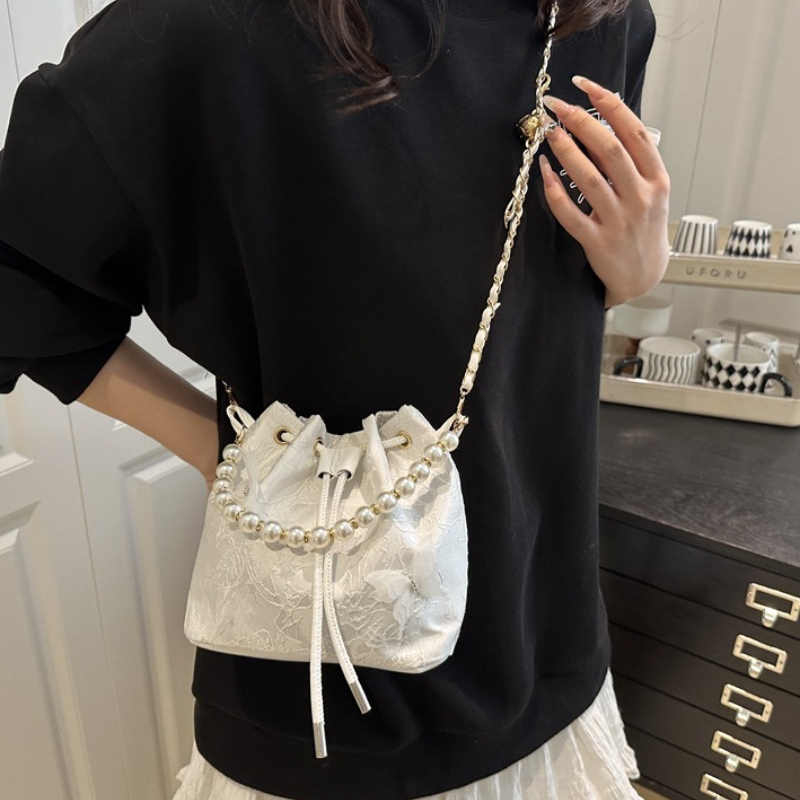 Élégant sac à main en dentelle - Beaded Trim Fringe avis et prix