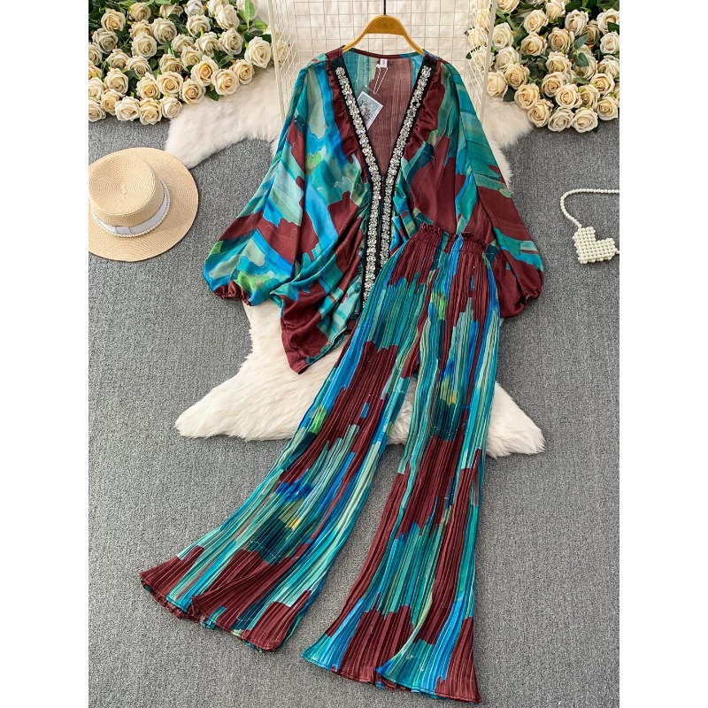 Ensemble deux pièces pour femm - Elastic Lace Trim avis et prix