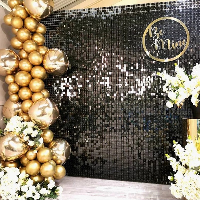 12/16/18/24 pièces de panneaux - Sequin Fabric Panel avis et prix