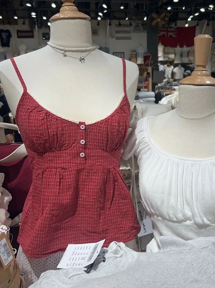 Ensemble débardeur et short à  - Elastic Lace Trim avis et prix