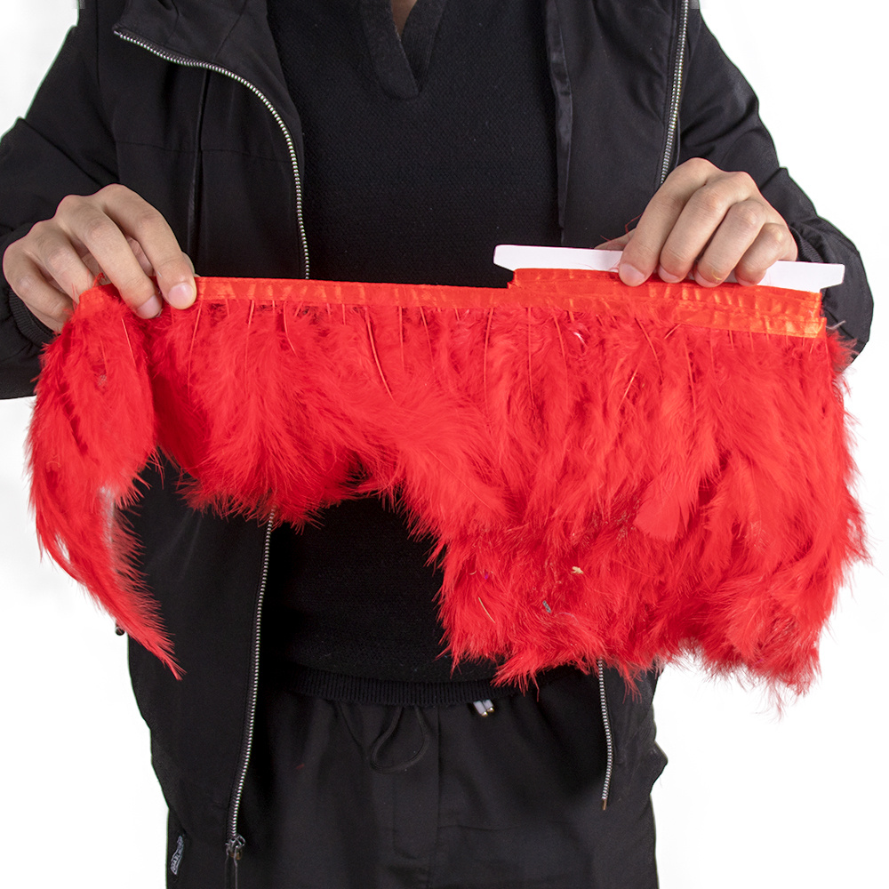 Plumes de marabout de dinde mo - Feather Trim Marabou avis et prix