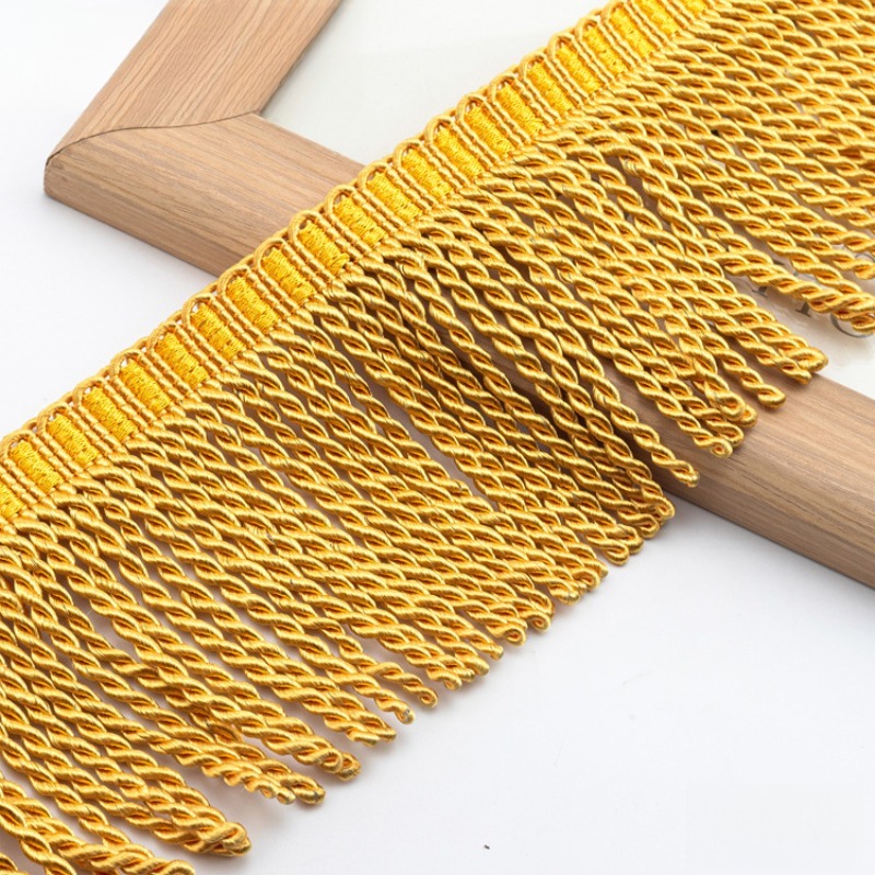 Cordon torsadé à franges dorée - Cord Trim Twisted avis et prix