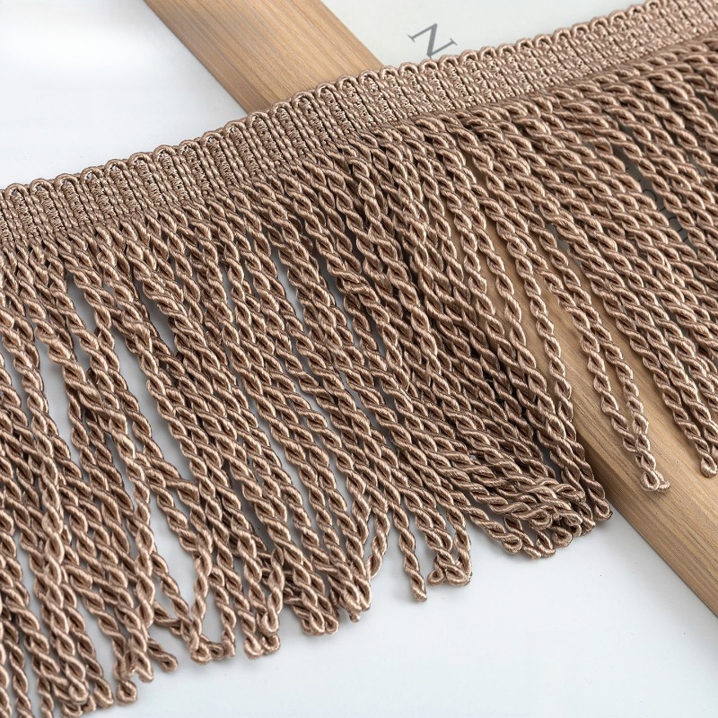 Cordon torsadé à franges dorée - Cord Trim Twisted avis et prix